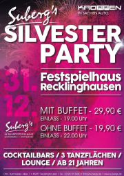 Tickets für Suberg`s Silvester Party - inkl. Buffet am 31.12.2015 - Karten kaufen